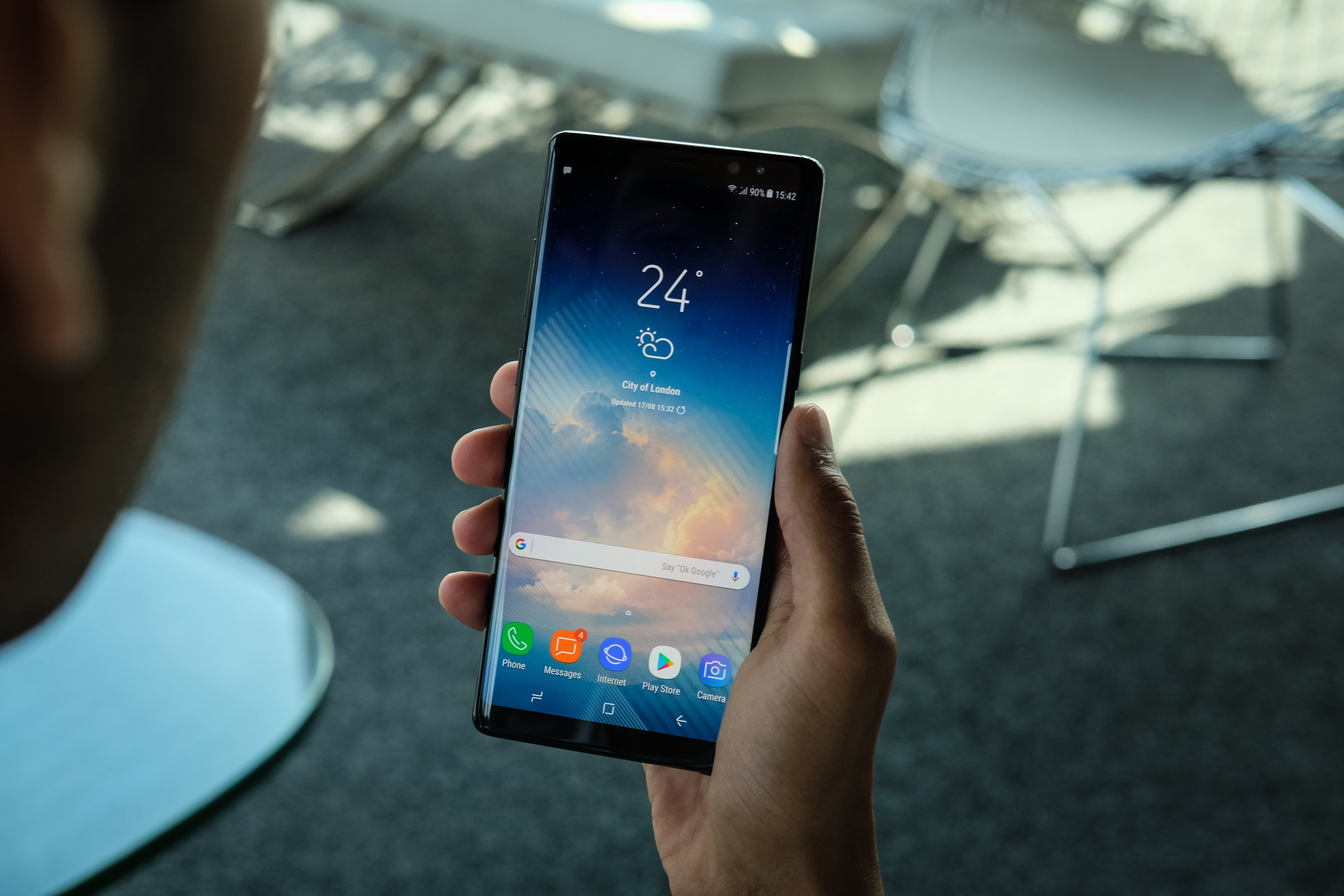 Samsung Galaxy Note 8 Экран